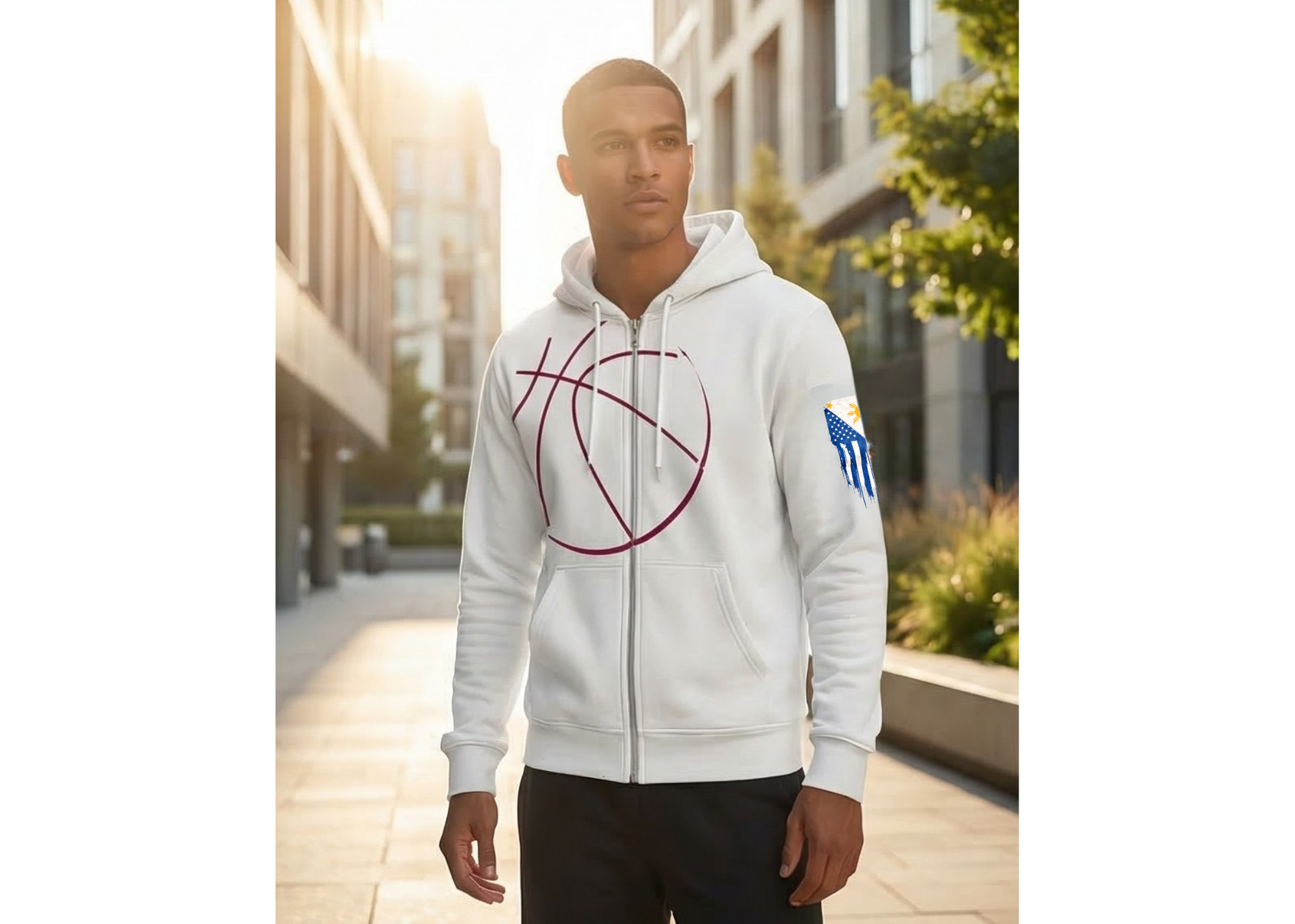 Team USA Zipped Hoodie